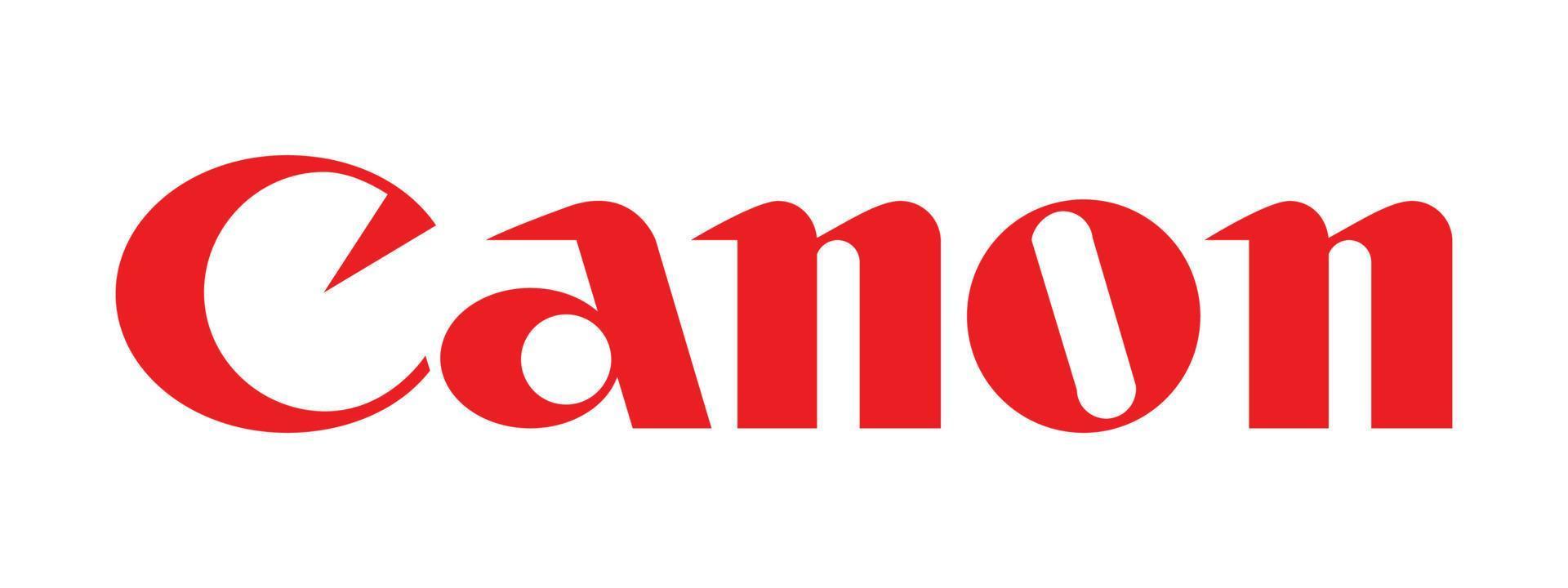 Canon logo on transparent background vector