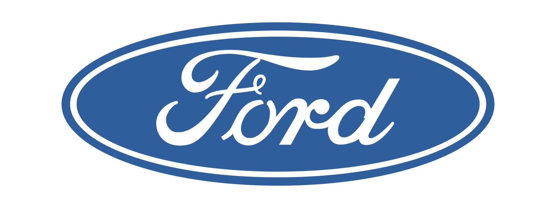 Ford logo on transparent background 14414687 Vector Art at Vecteezy