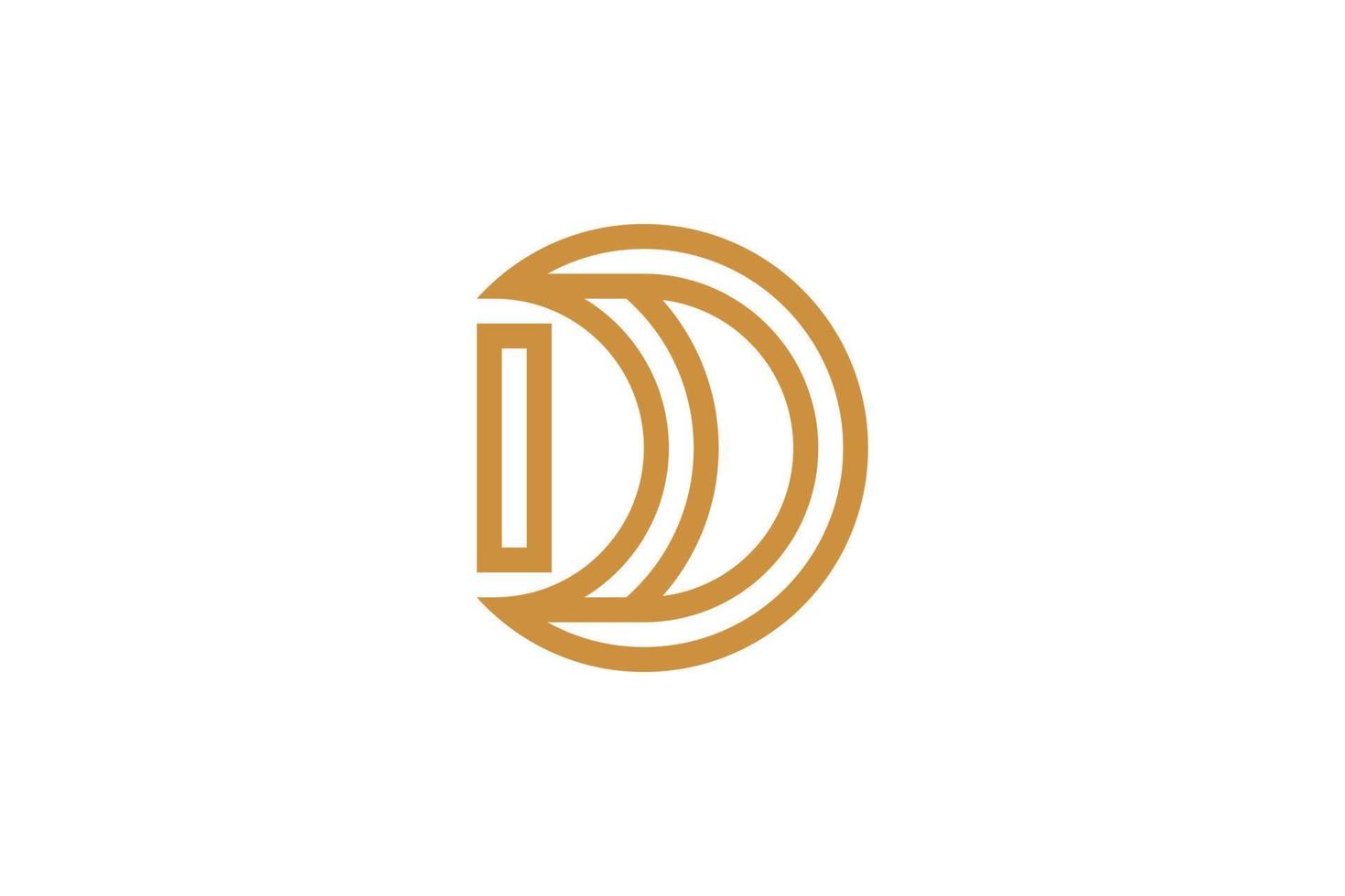 Professional Letter D Logo vector