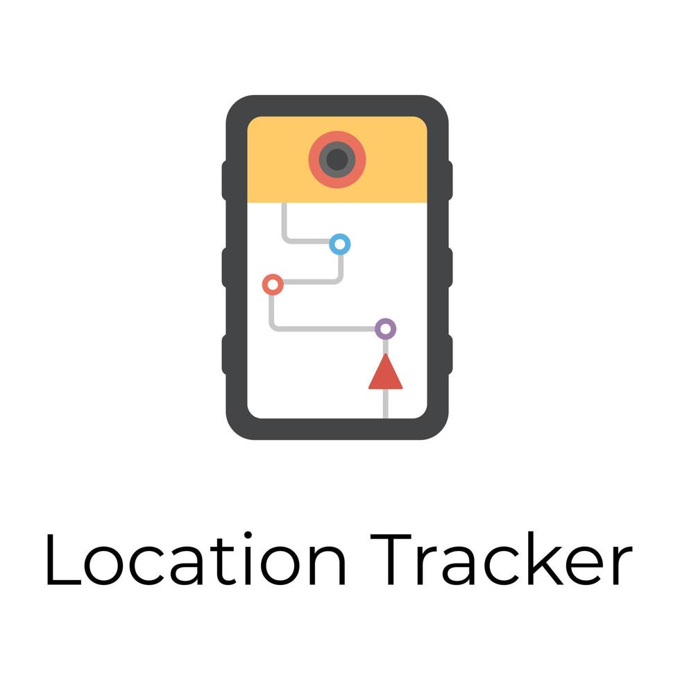 Trendy Location tracker 14415695 Vector Art at Vecteezy