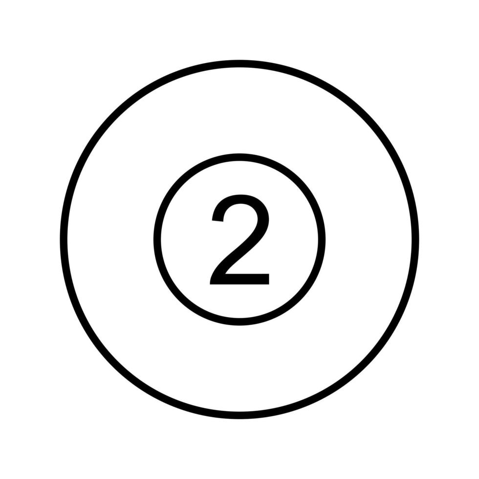 Pool Ball Vector Icon
