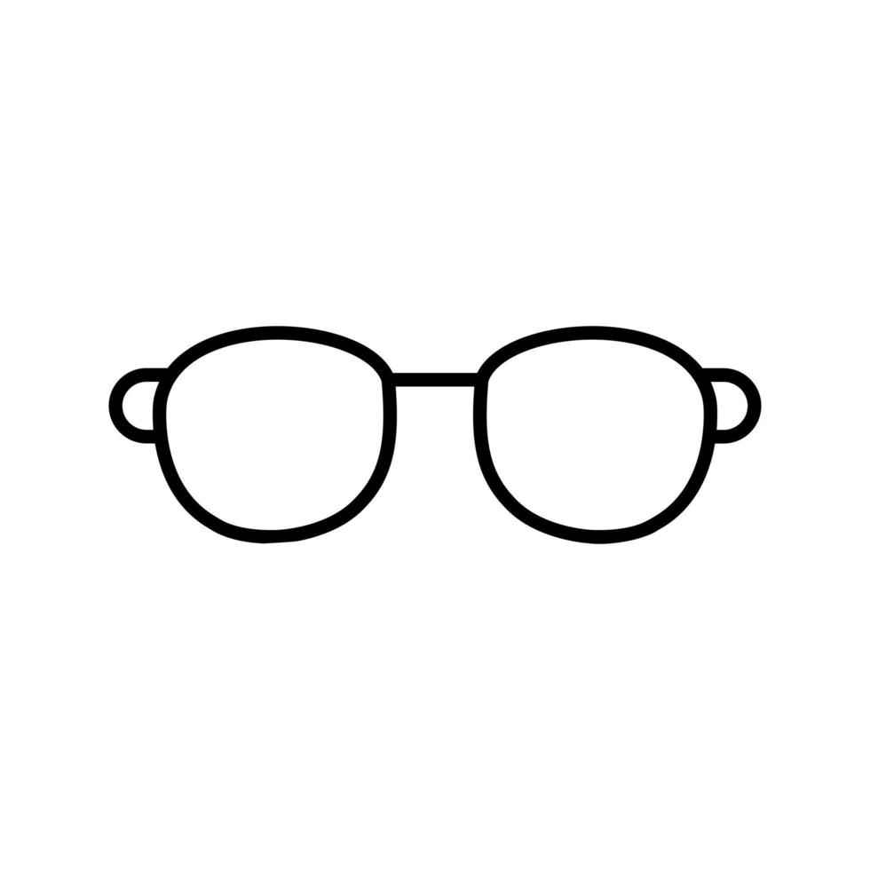 icono de vector de gafas de sol