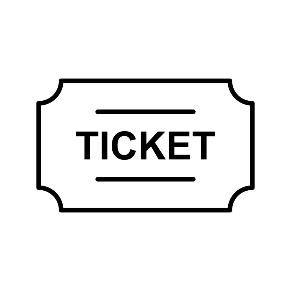 Tickets Vector Icon