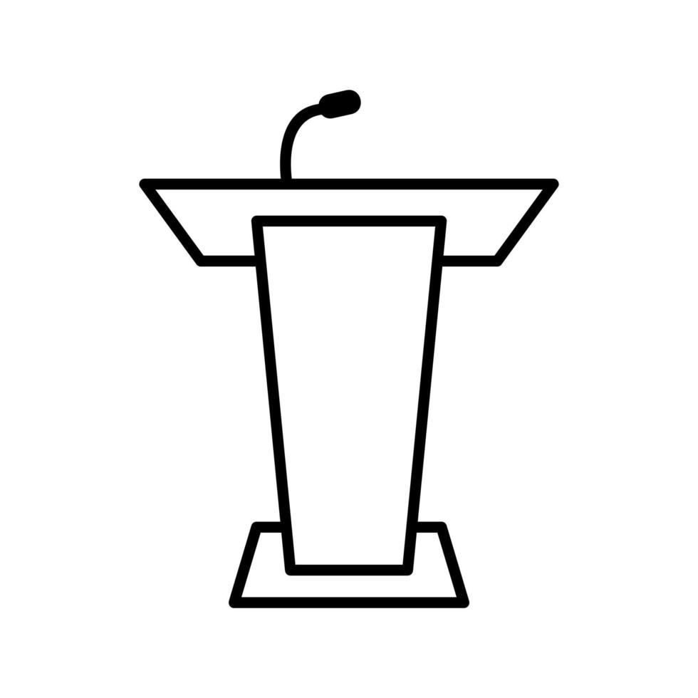 Podium Vector Icon