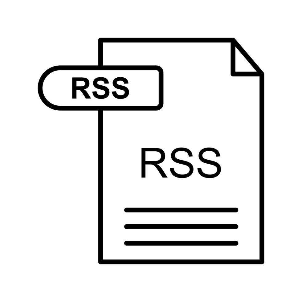 RSS Vector Icon