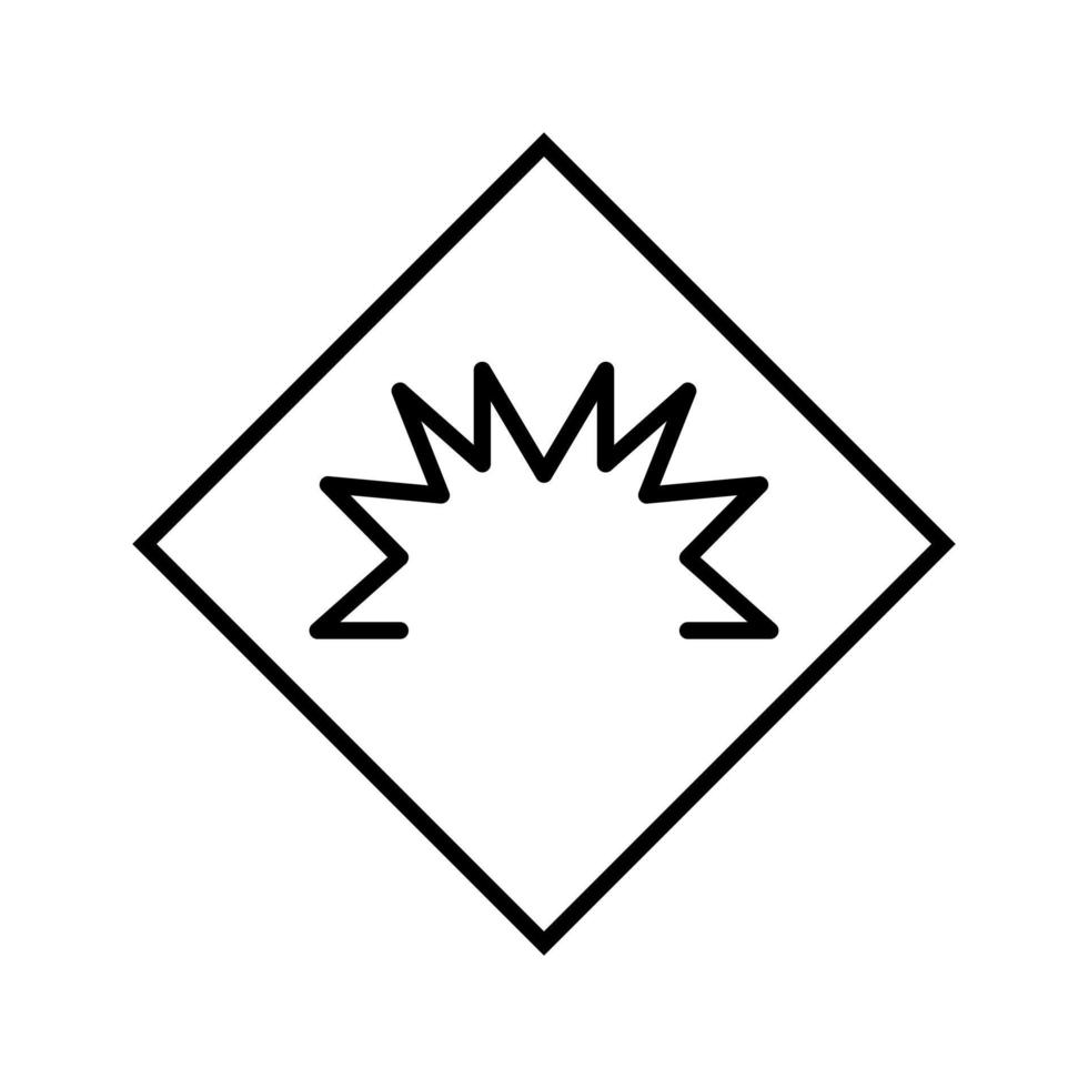 Danger of Welding Flash Vector Icon