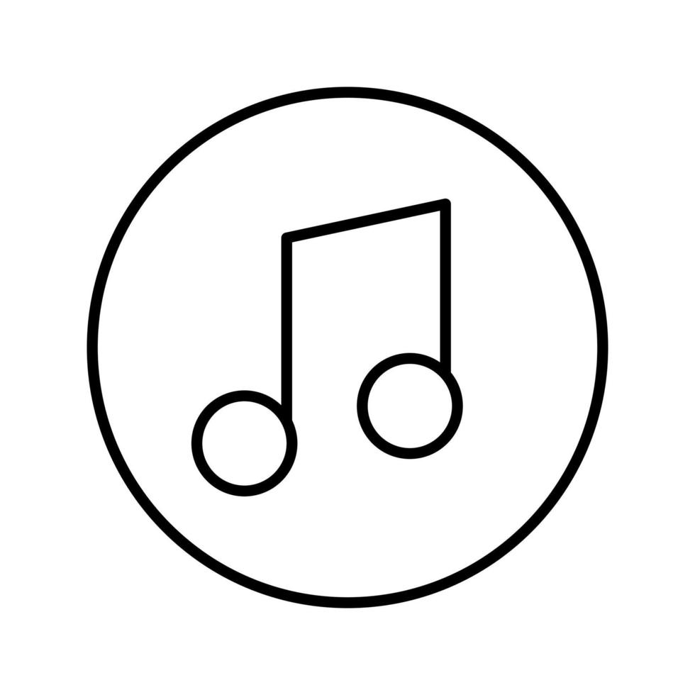 icono de vector de reproductor de música