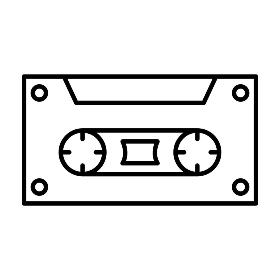 Casette Vector Icon