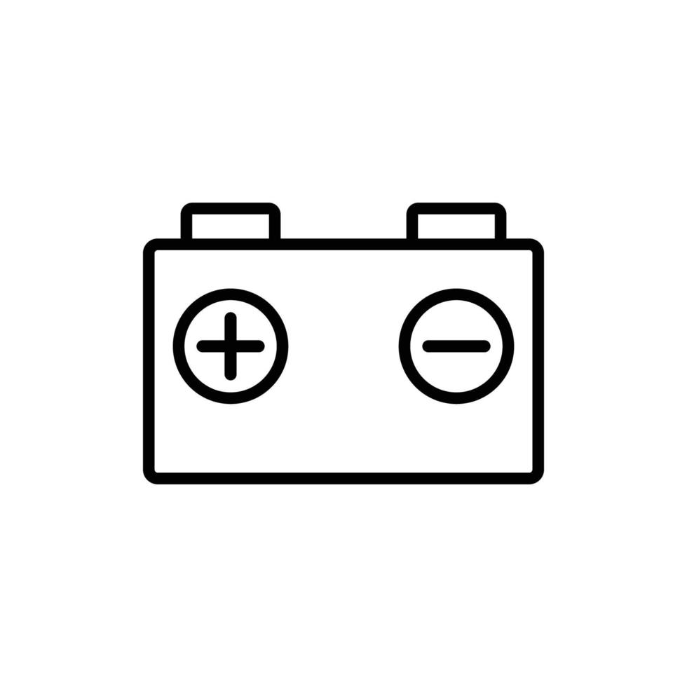 battery icon vector design template