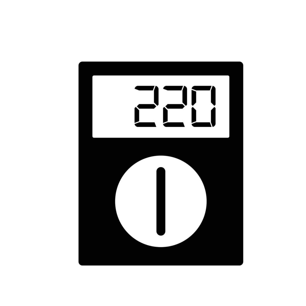 multimeter icon vector design template