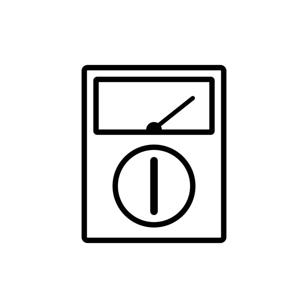 multimeter icon vector design template