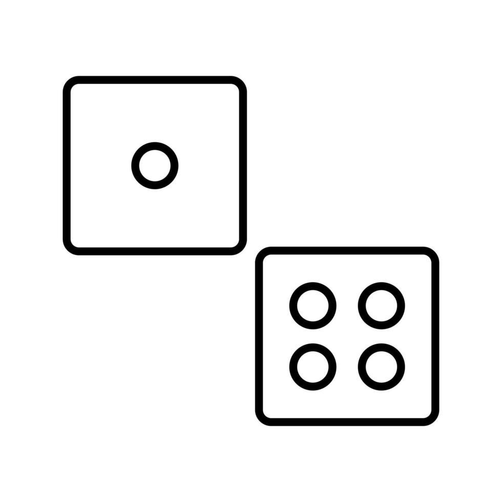 Dice Vector Icon