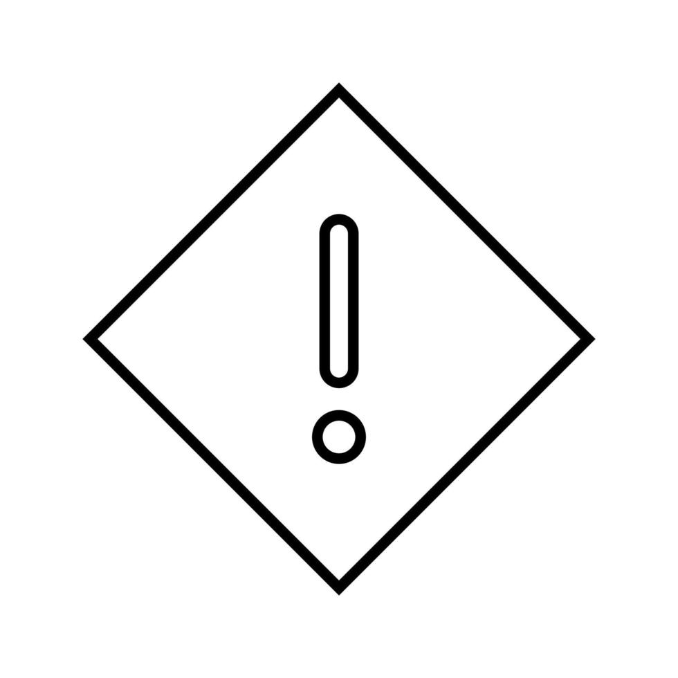 Warning Vector Icon