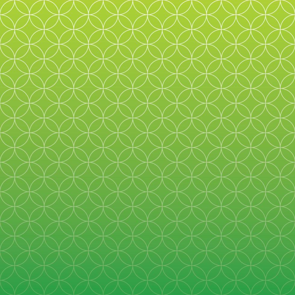 blue and green gradient background with floral and circle motifs premium and modern suitable for social media vector