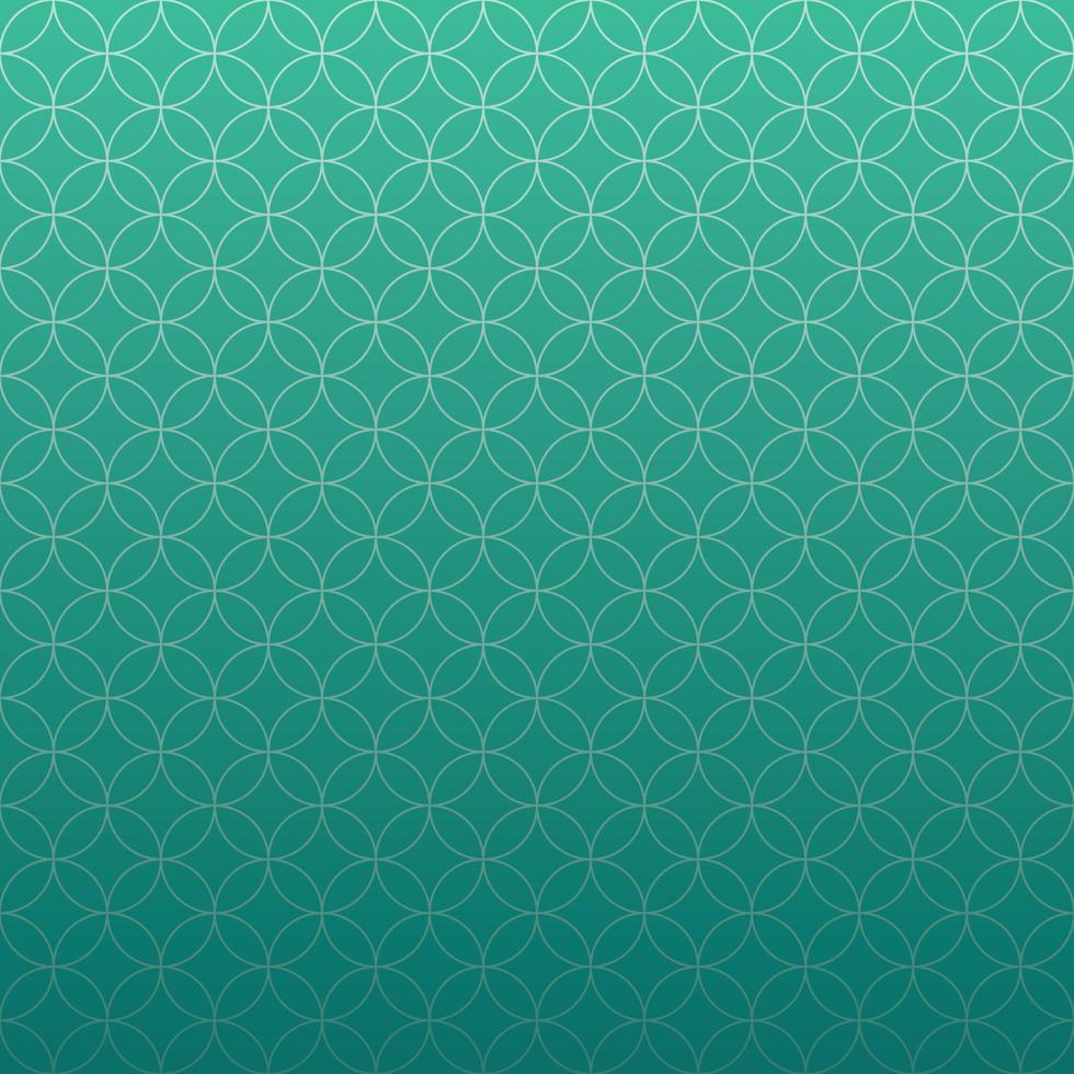 tosca gradient background with floral and circle motifs premium and modern suitable for social media vector
