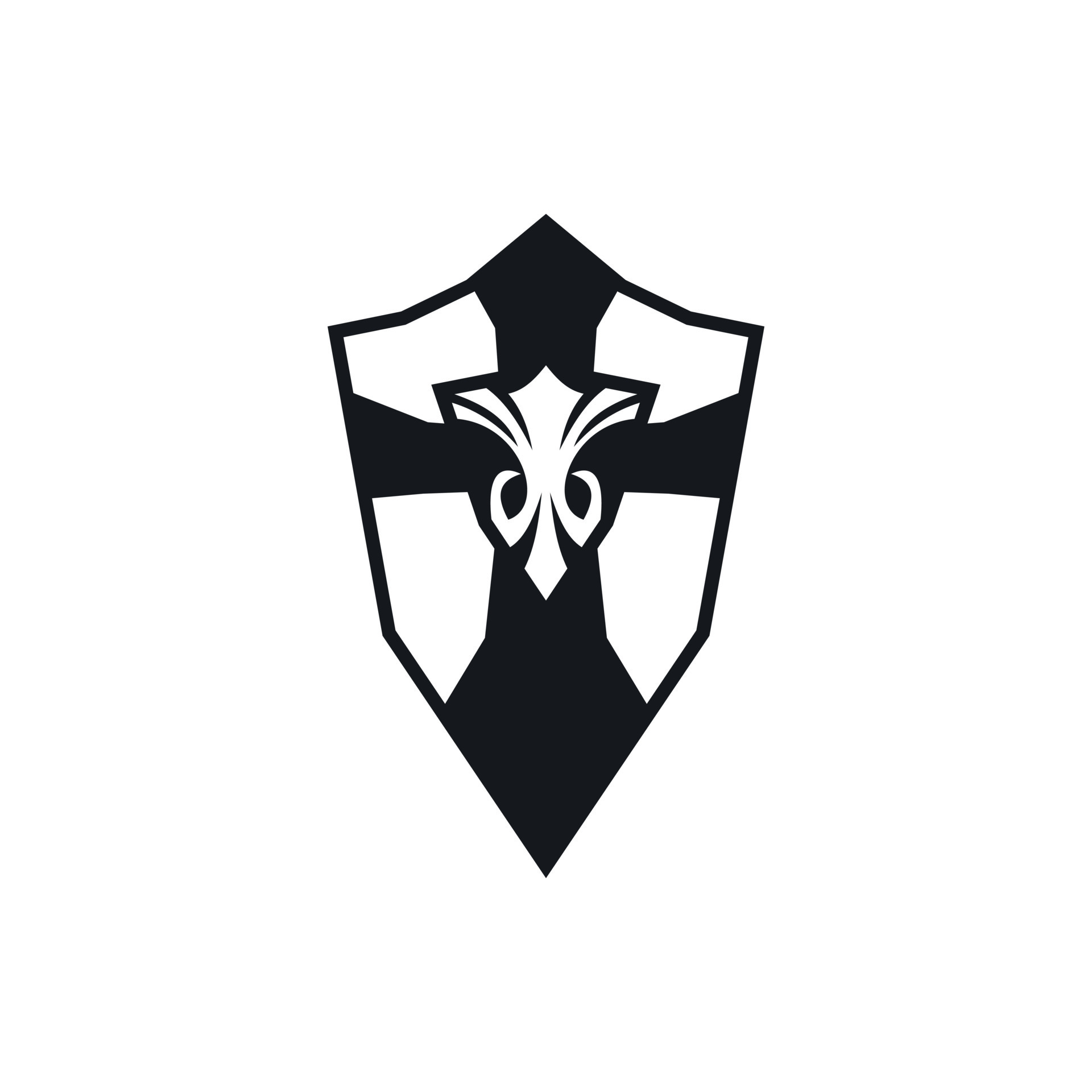 Shield icon, simple style 14416682 Vector Art at Vecteezy