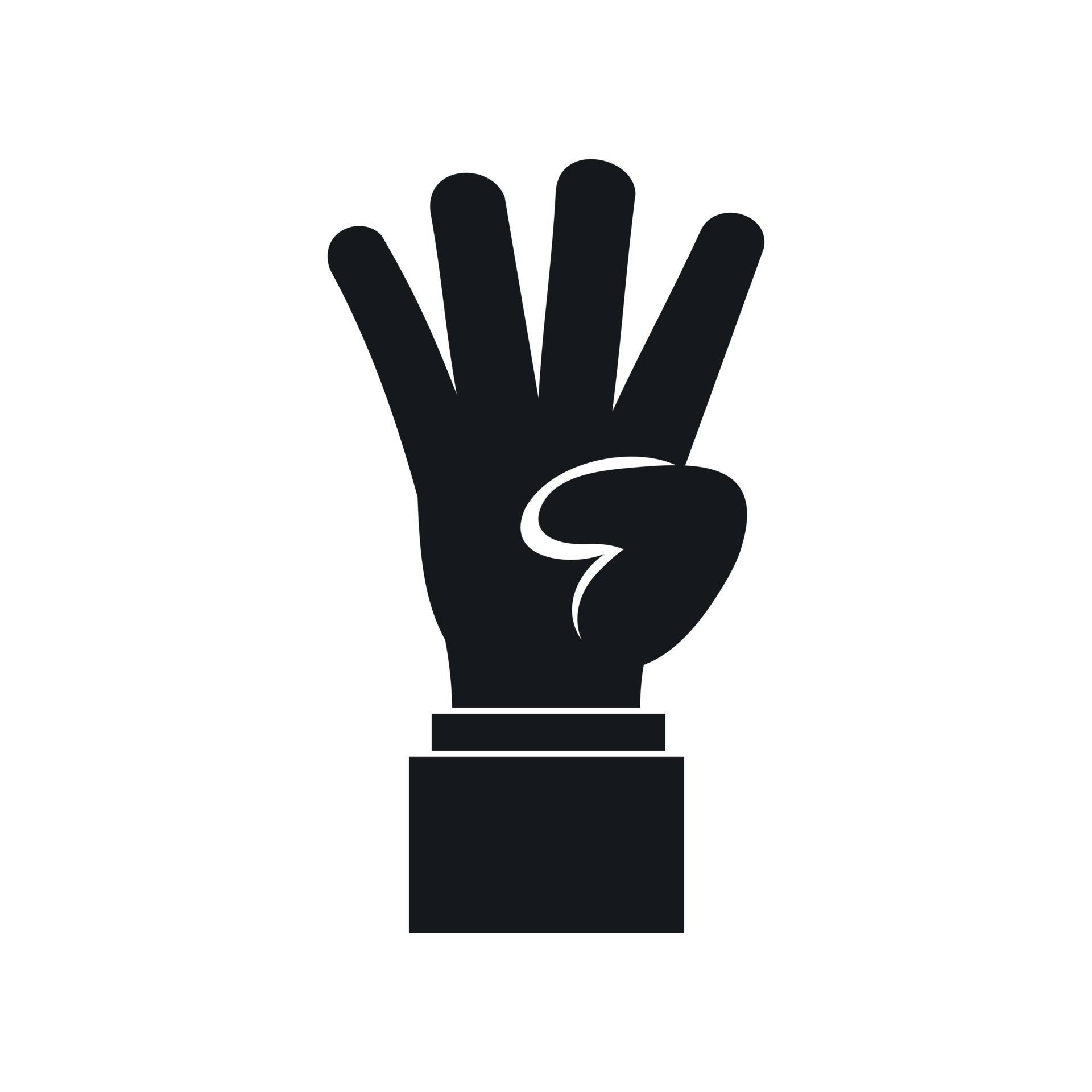 hand-showing-number-four-icon-simple-style-14416737-vector-art-at-vecteezy