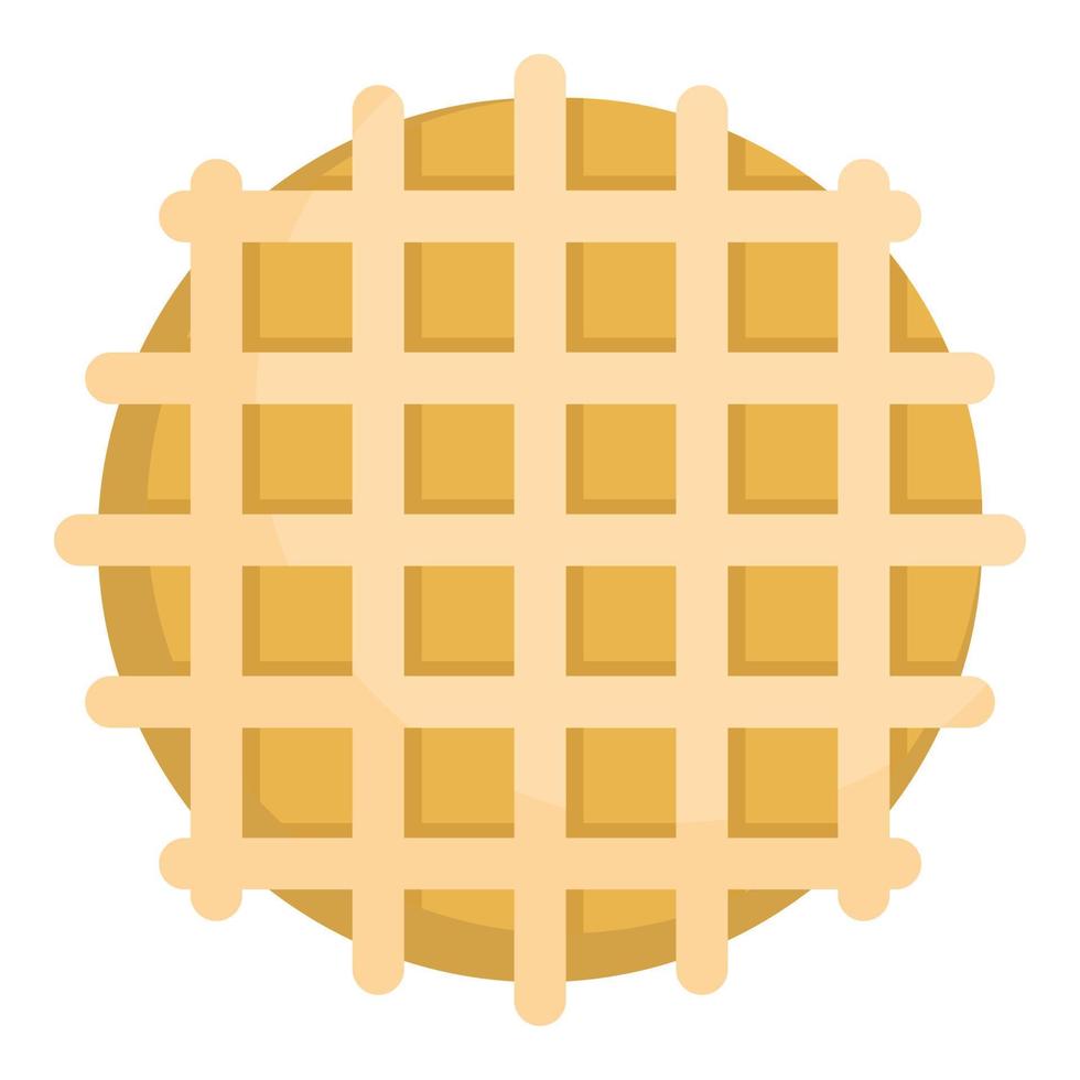 Biscuit icon, flat style vector