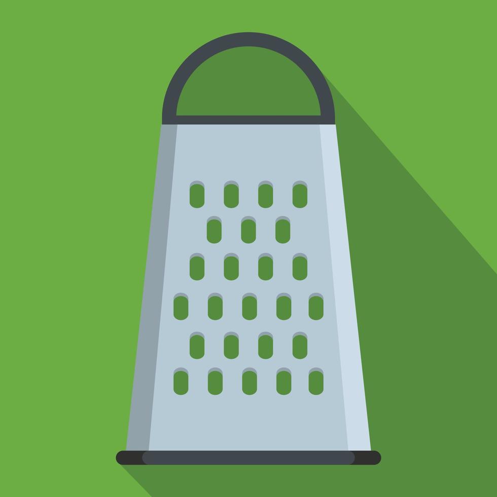 Grater icon, flat style vector