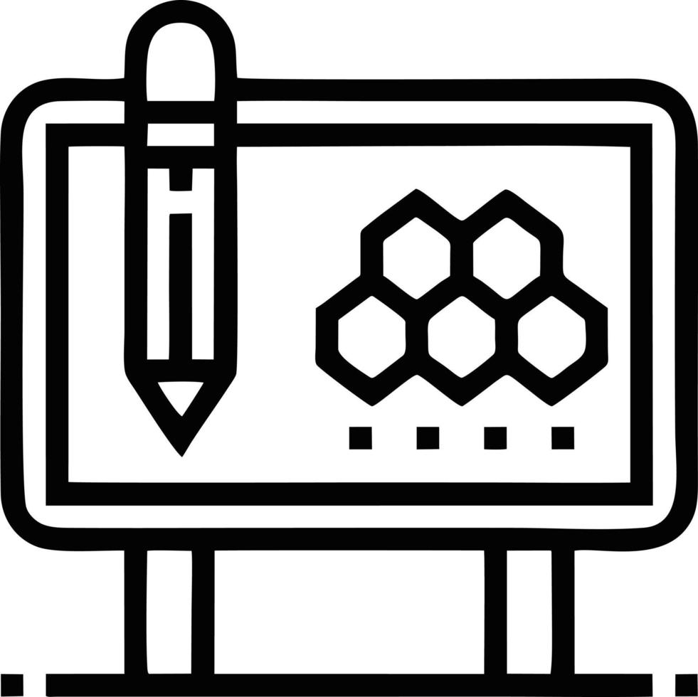 pencil icon in black vector image, illustration of pencil in black on white background, a pen design on a white background