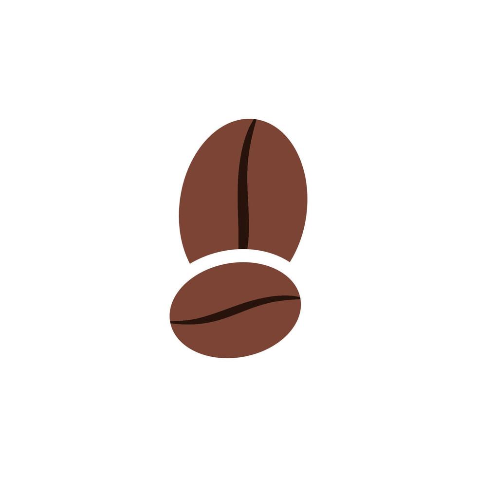 coffee bean icon vector illustration