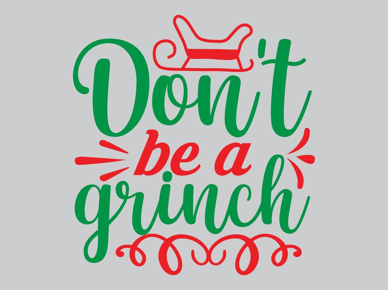 Grinch T Shirt Design file vector