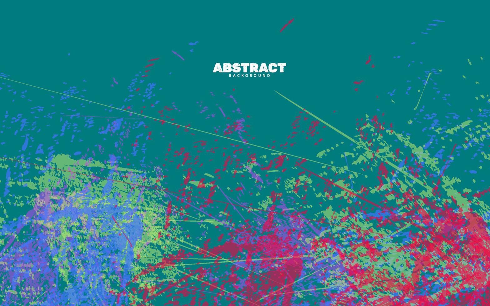 Abstract grunge texture colorful background vector