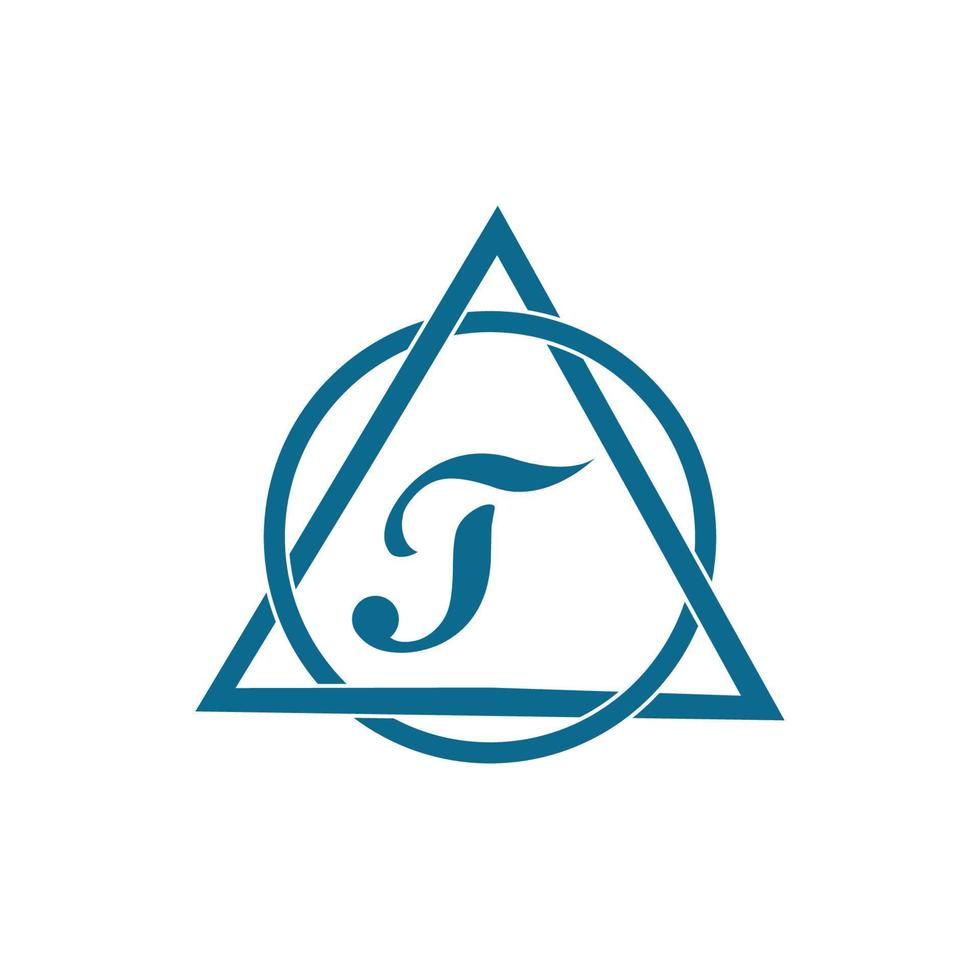 plantilla de diseño de logotipo de vector de unidad abstracta corporativa de negocio de letra t