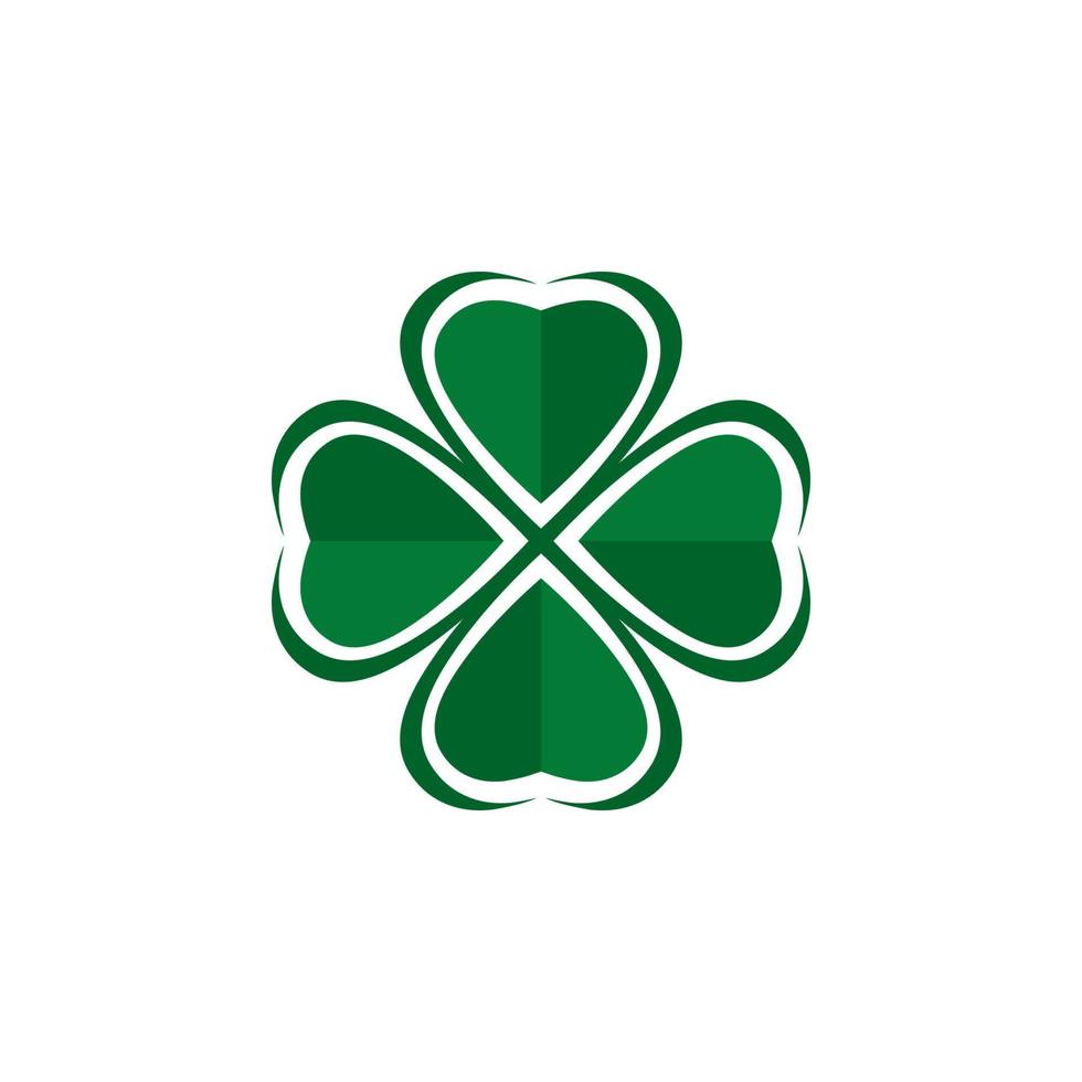 Clover Leaf Logo Template Design Vecto vector