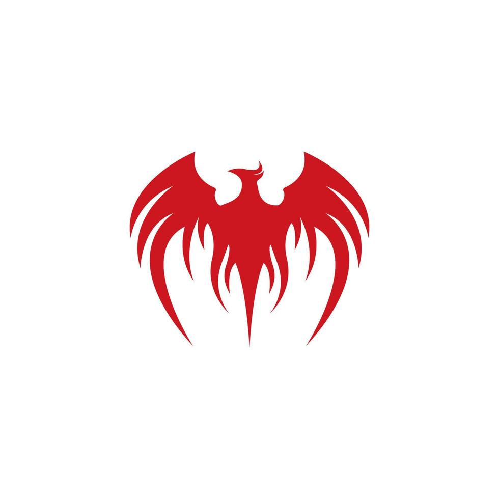 Sets of Phoenix logo design template. Vector