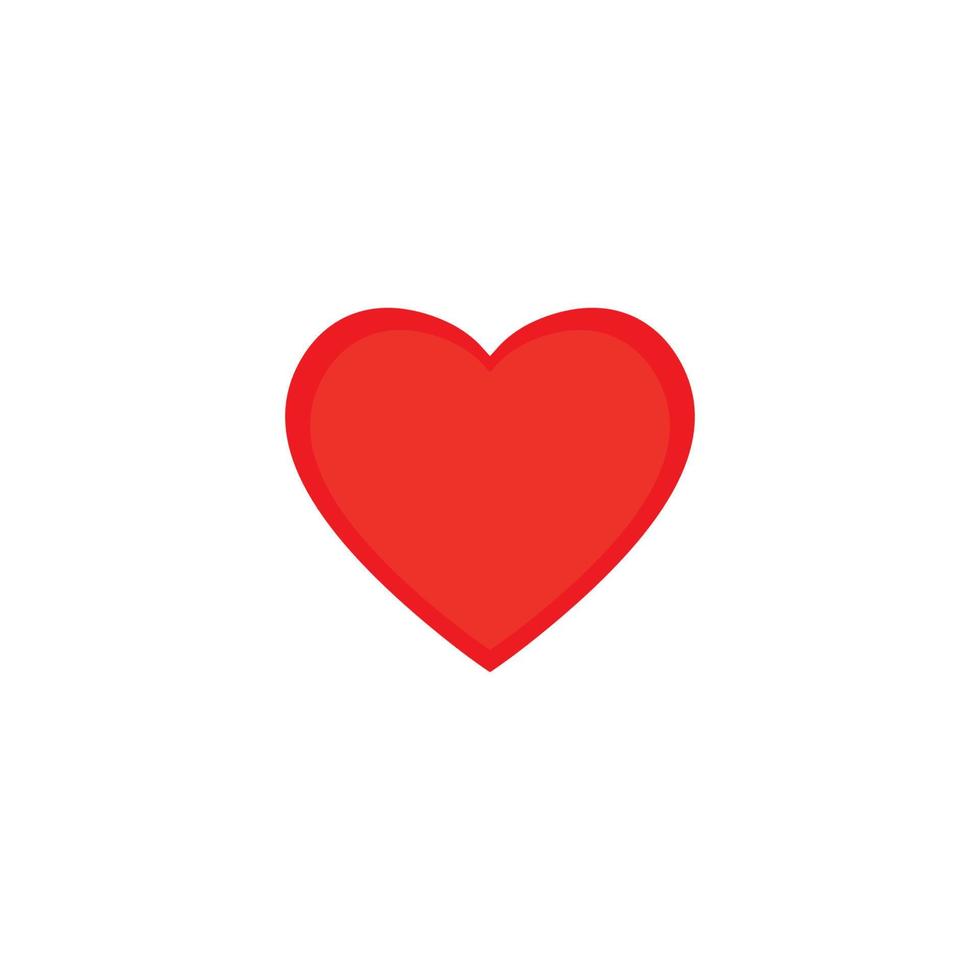 plantilla de vector de diseño de logotipo de corazón. concepto de feliz día de san valentín. infinito