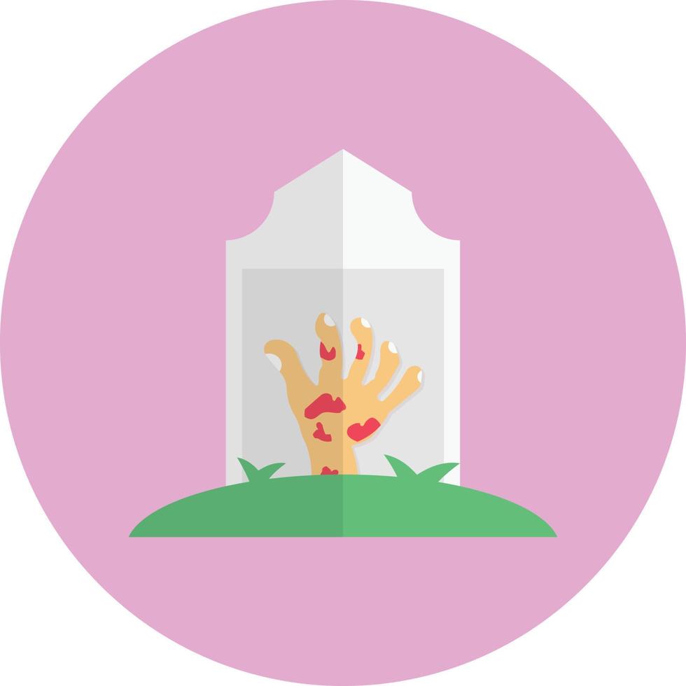 ilustración de vector de cementerio en un fondo. símbolos de calidad premium. iconos vectoriales para concepto y diseño gráfico.