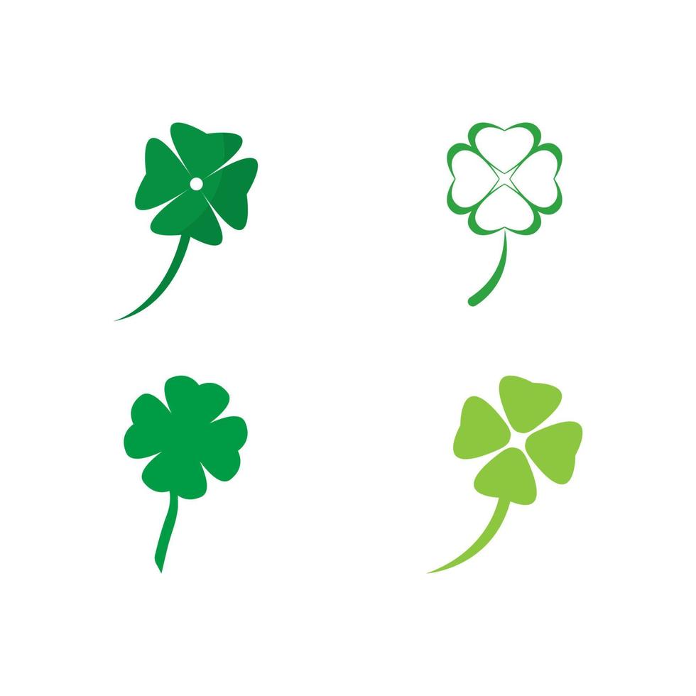 Clover Leaf Logo Template Design Vecto vector