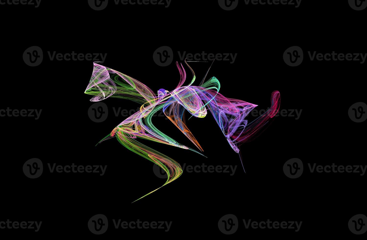 bright graphic flower on a black background, wallpaper photo