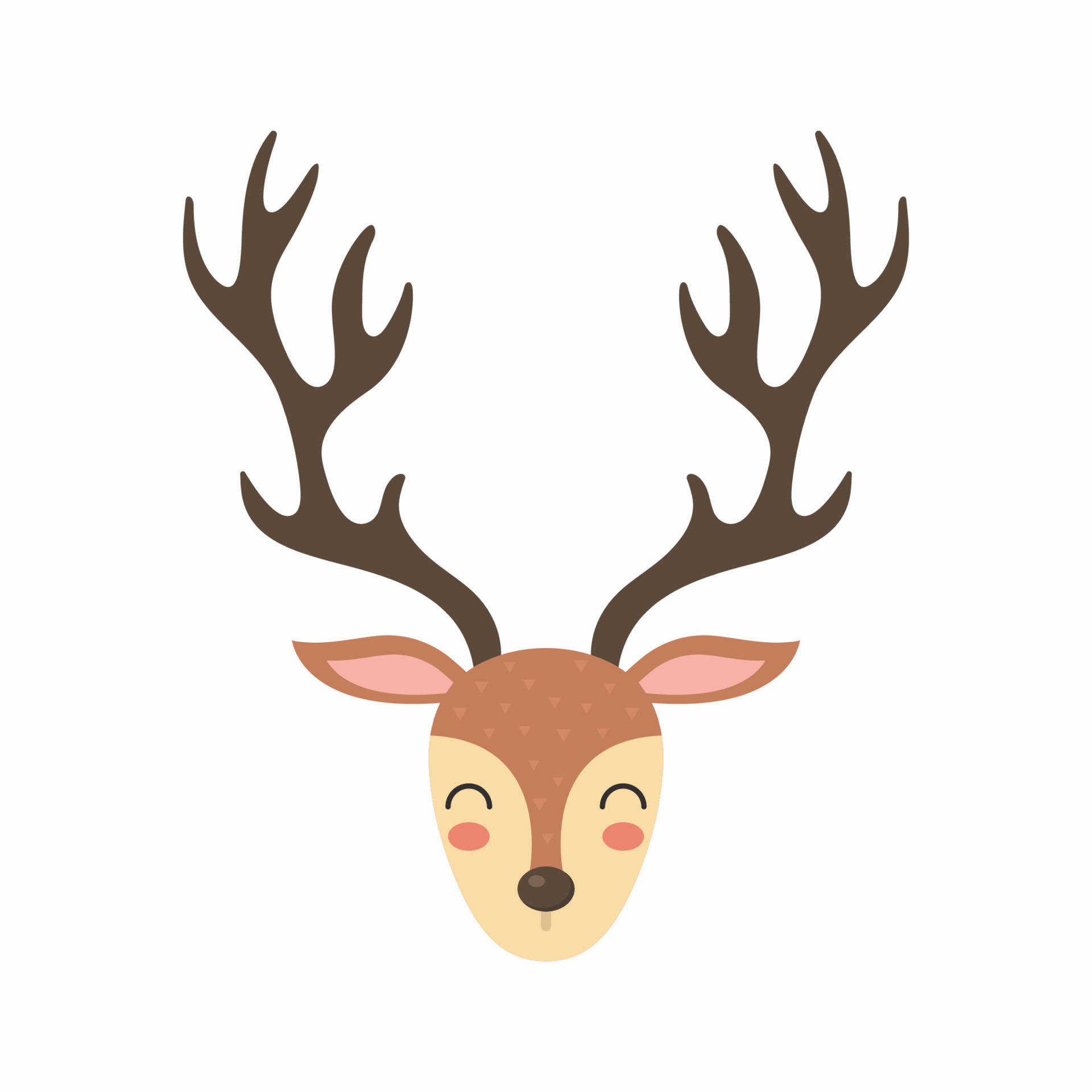 Christmas Reindeer vector illustration 14419160 Vector Art at Vecteezy