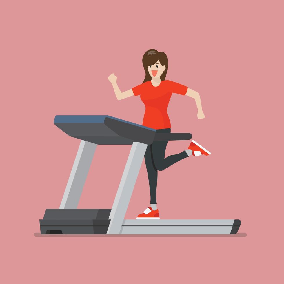 Woman Running On A Treadmill 14419346 Vector Art At Vecteezy woman-running-on-a-treadmill-14419346-vector-art-at-vecteezy