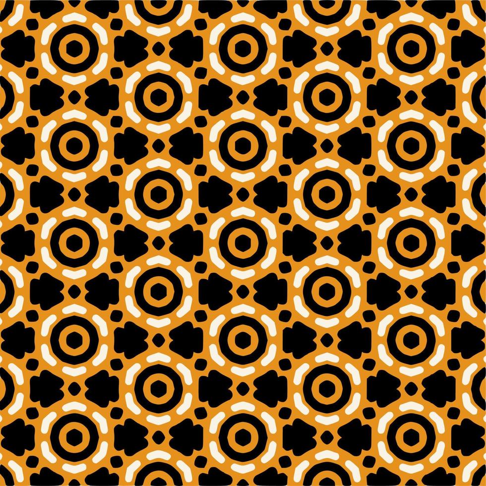 Repeating pattern, background and wall paper designs vector
