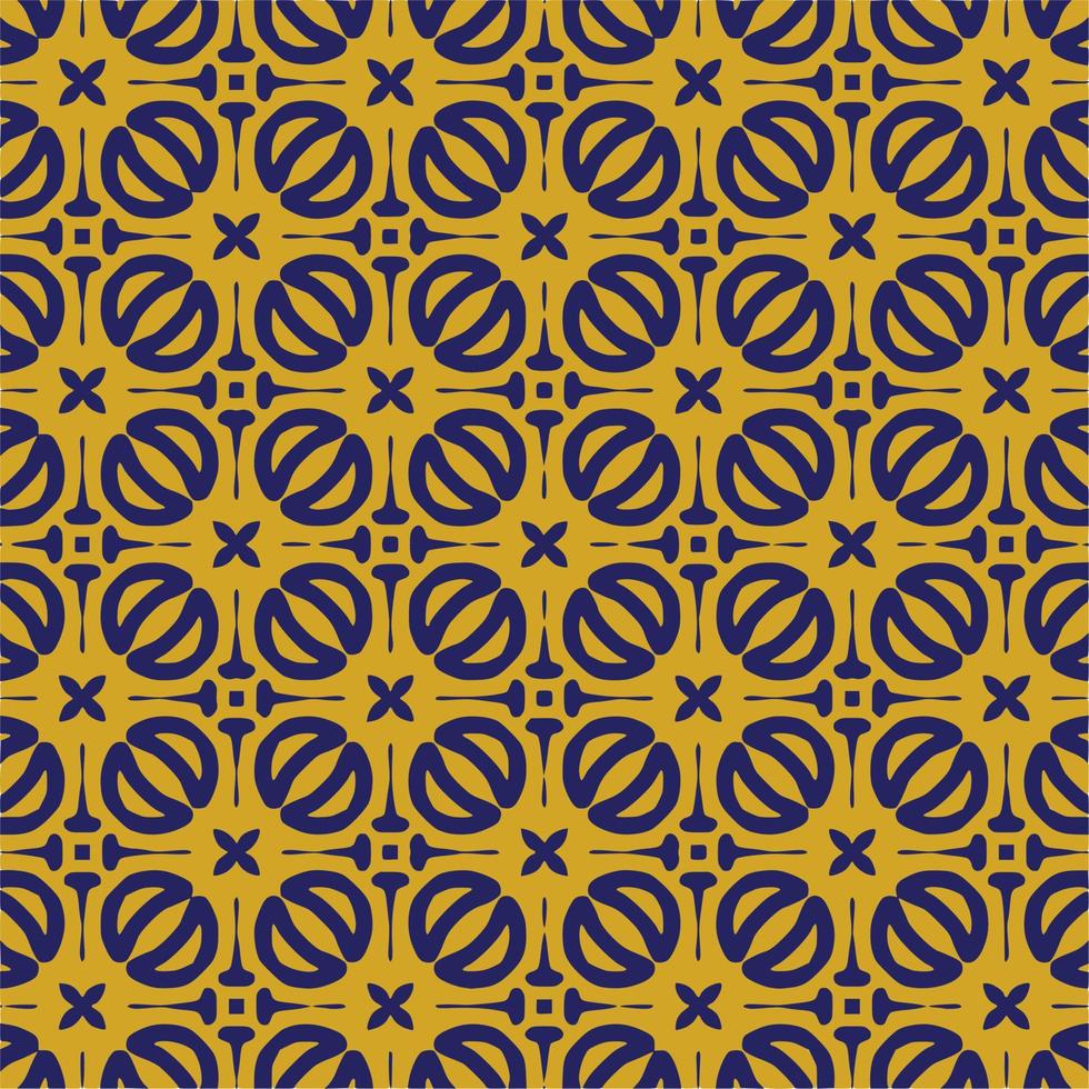 Repeating pattern, background and wall paper designs vector