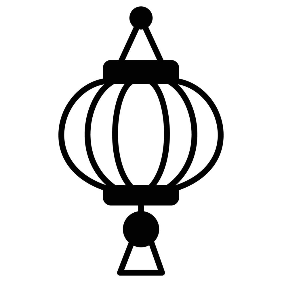 Chinese light  which can easily edit or modify vector