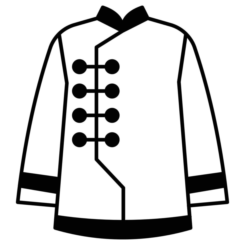 Chinese cloth  which can easily edit or modify vector