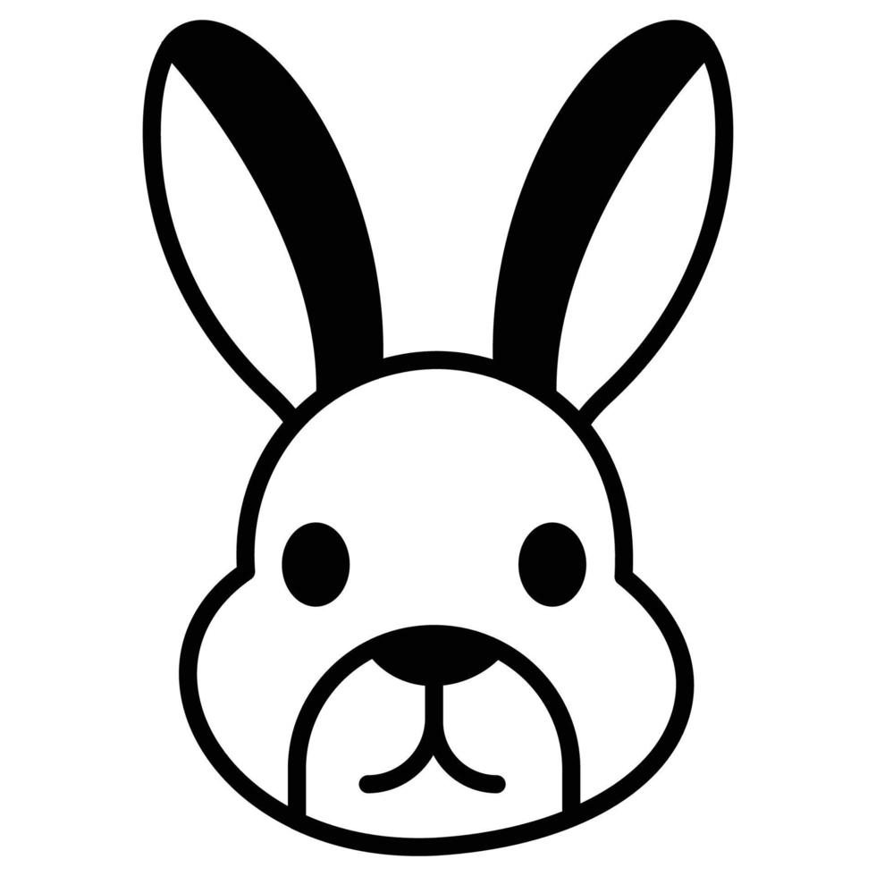 Rabbit which can easily edit or modify vector