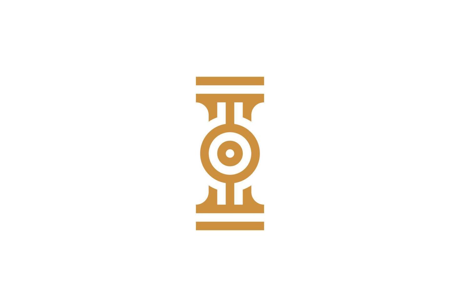 Awesome Letter I Logo vector