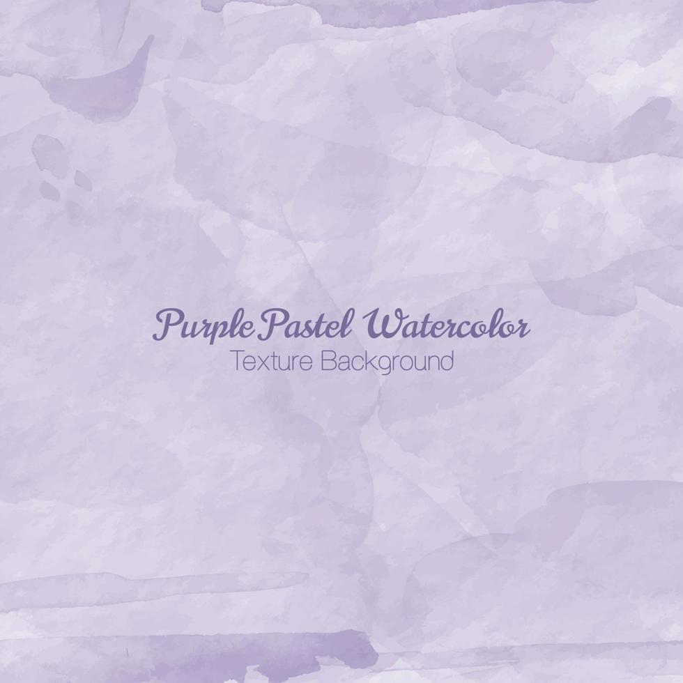 fondo de textura de acuarela pastel púrpura vector