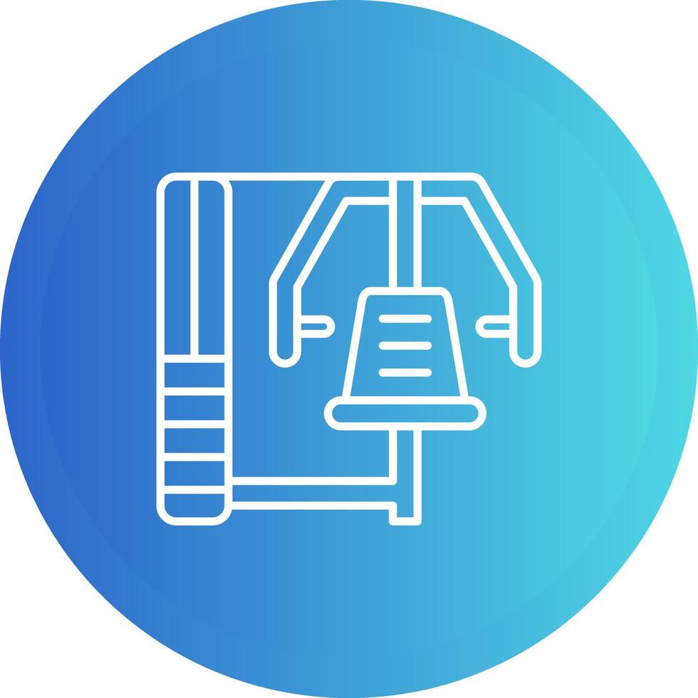 Gym Machine Vector Icon