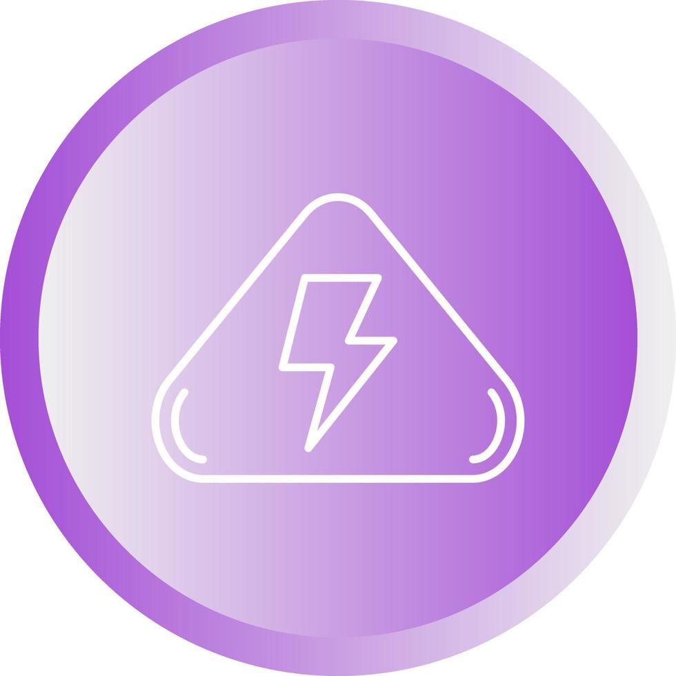 Electrical Hazard Vector Icon