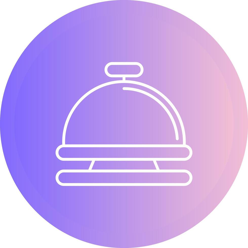 Reception Bell Vector Icon