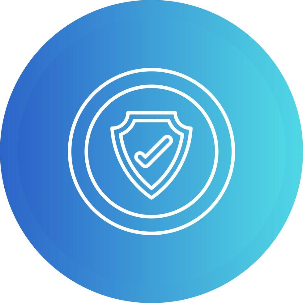 Security Token Vector Icon