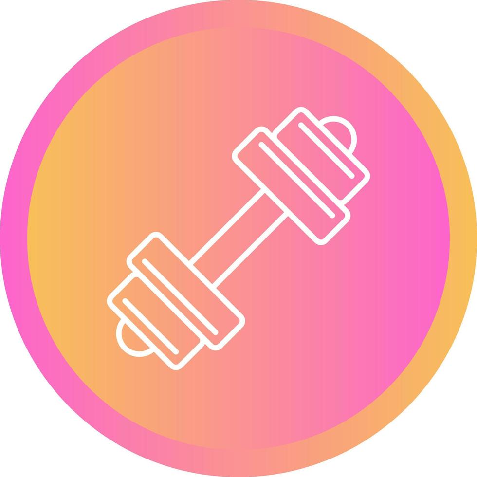 Dumbbell Vector Icon