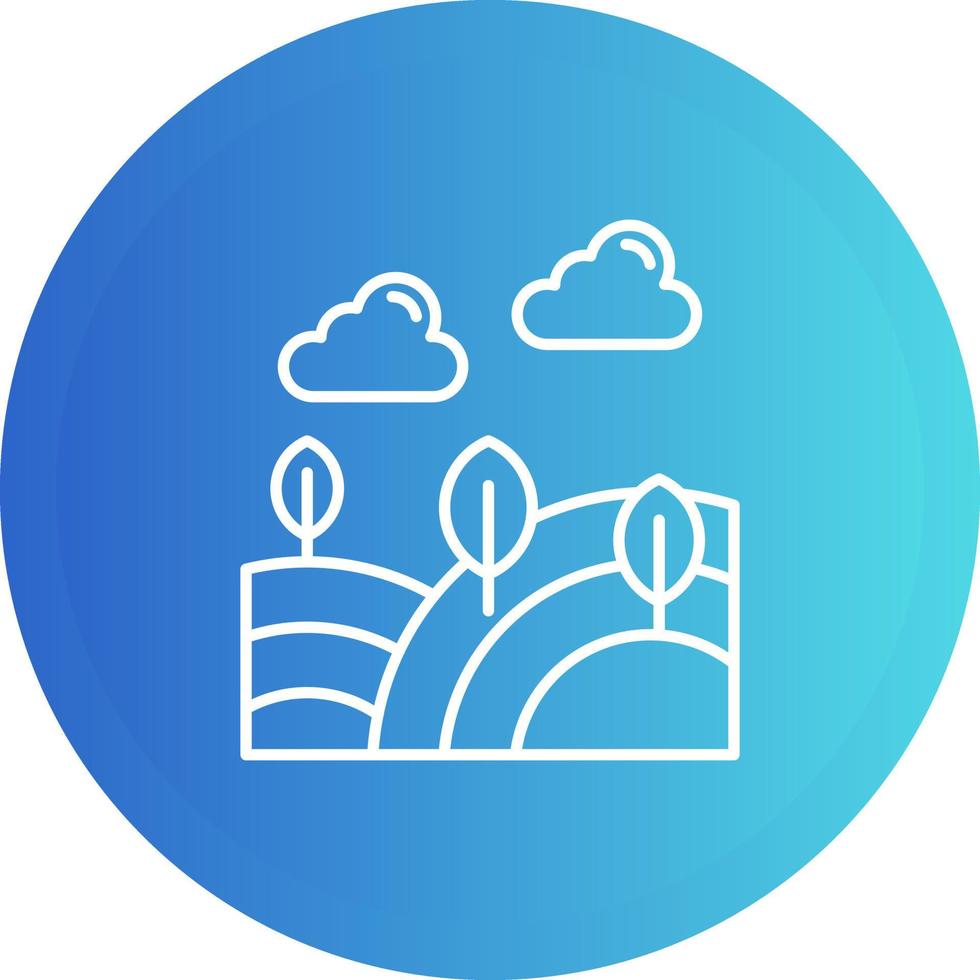 Field Vector Icon