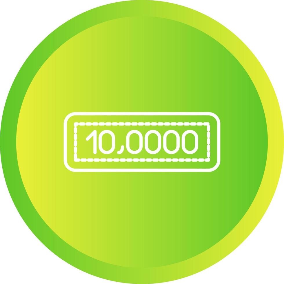 Lottery Vector Icon